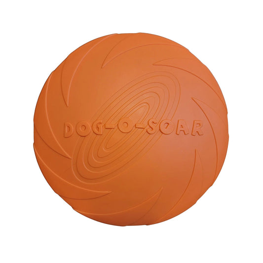 Hoofie צעצוע פריזבי לכלבים גדול צבע כתום