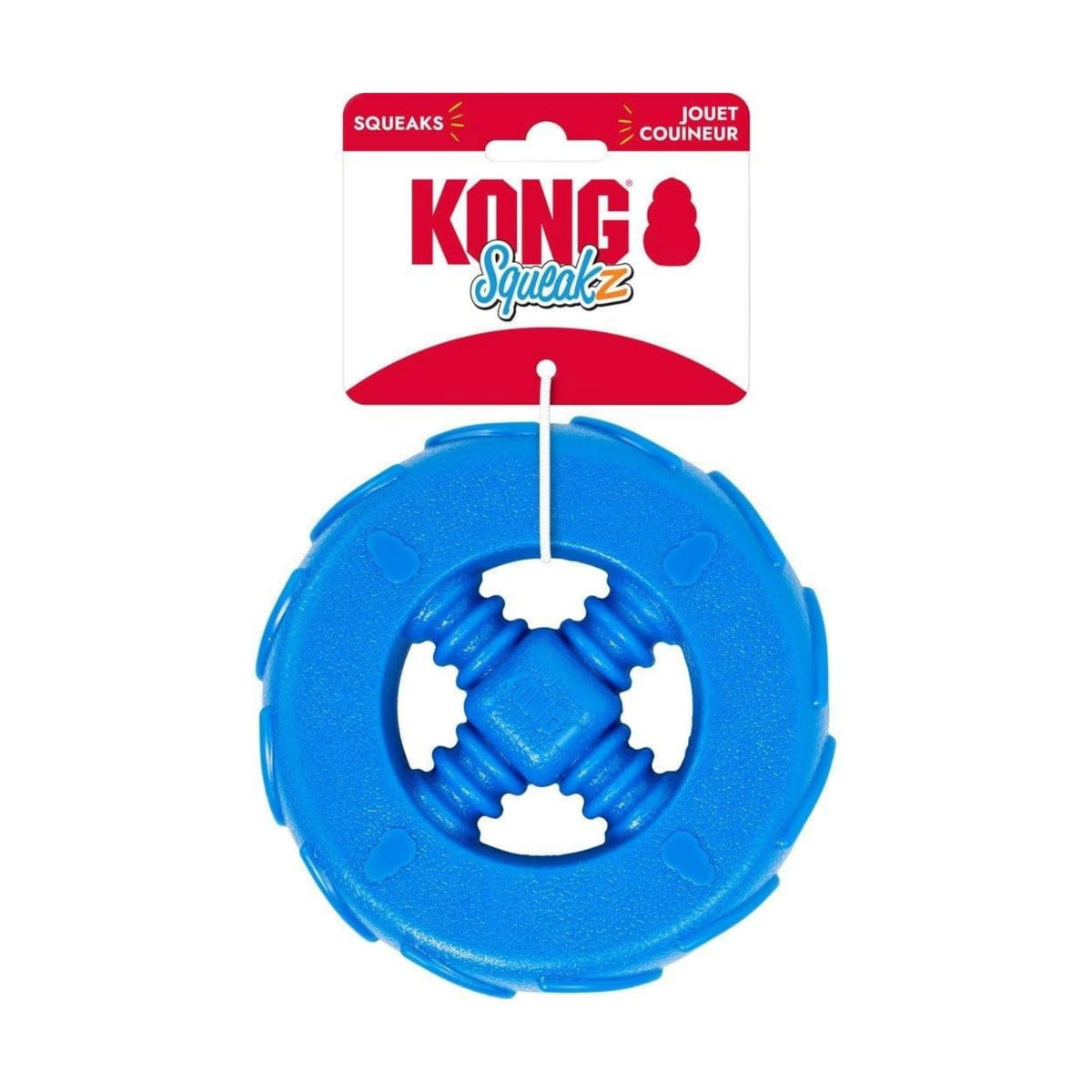KONG M קונג צעצוע גלגל מצפצף לכלבים מידה