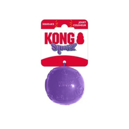 KONG L קונג צעצוע כדור מצפצף וקופצני לכלבים מידה