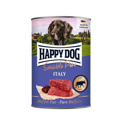 Happy Dog שימורים כלבים הפי דוג באפלו 400 גרם
