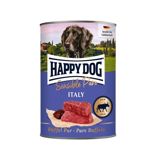 Happy Dog שימורים כלבים הפי דוג באפלו 400 גרם