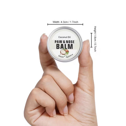 קרם לכפות ולאף לכלבים עם שמן קוקוס
