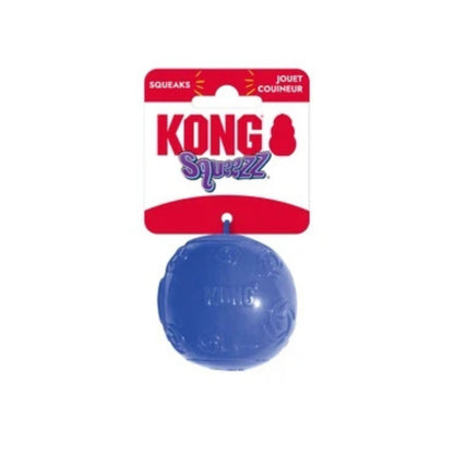 KONG L קונג צעצוע כדור מצפצף וקופצני לכלבים מידה
