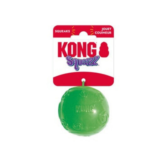 KONG M Игрушка для собак: прыгающий мяч с пищалкой, размер M