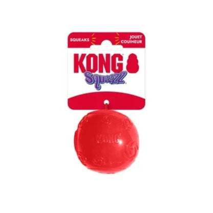 KONG L קונג צעצוע כדור מצפצף וקופצני לכלבים מידה