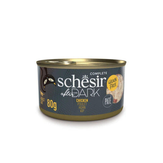 Schesir שזיר מעדן לחתולים פטה עוף 80 גרם