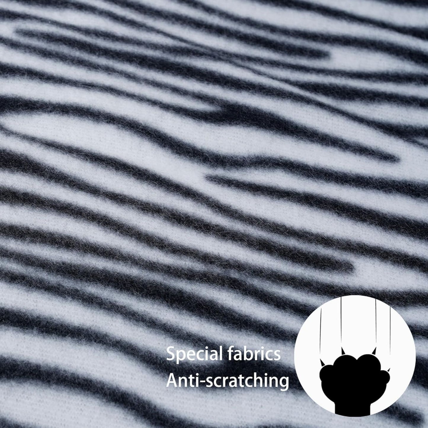 מיטה אינטראקטיבית לחתולים עם צעצועים צבע אפור