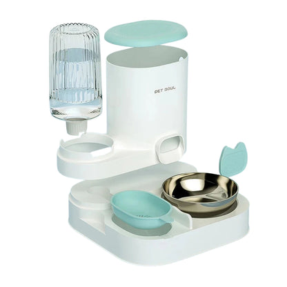 מתקן אוכל ומים אוטומטי לחתולים ולכלבים