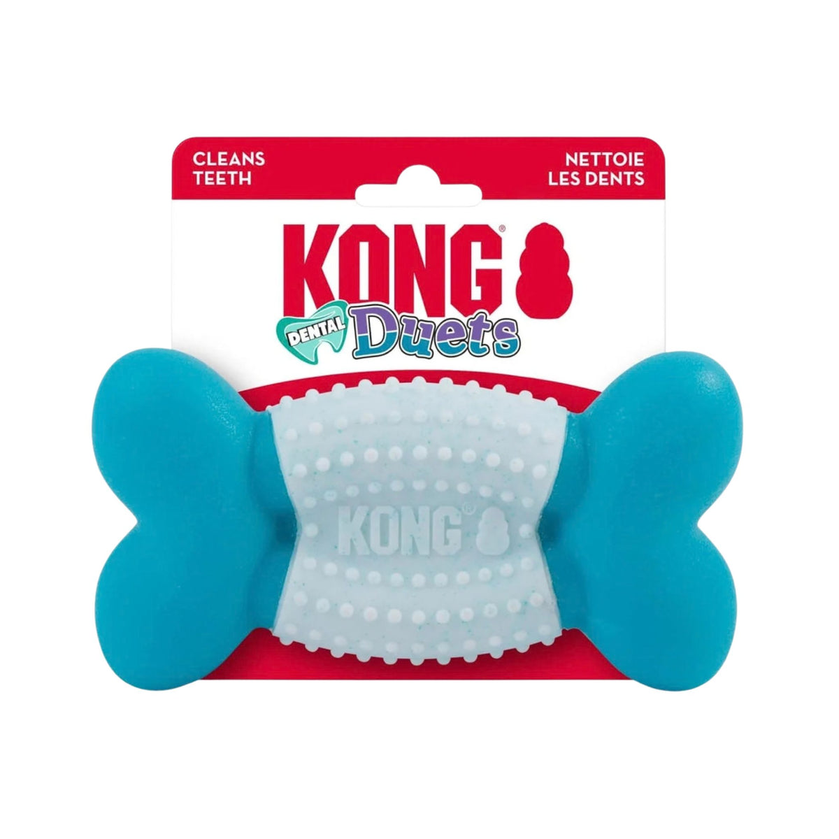 KONG M/L קונג צעצוע עצם דנטלית לכלבים בינוניים וגדולים מידה