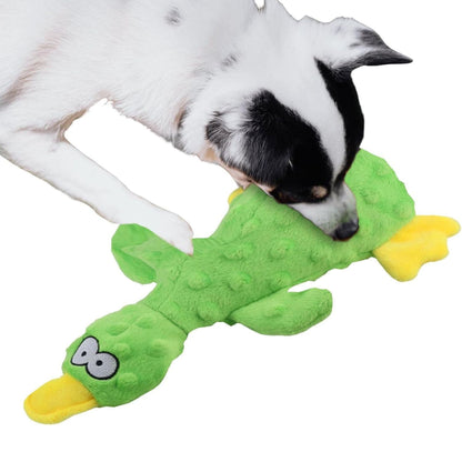 Hoofie צעצוע בובה לכלבים ברווז מצפצף