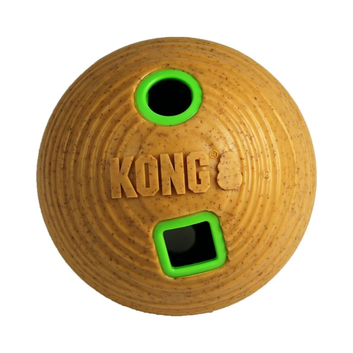 KONG M קונג במבו כדור האכלה ומילוי חטיפים אינטראקטיבי לכלבים מידה