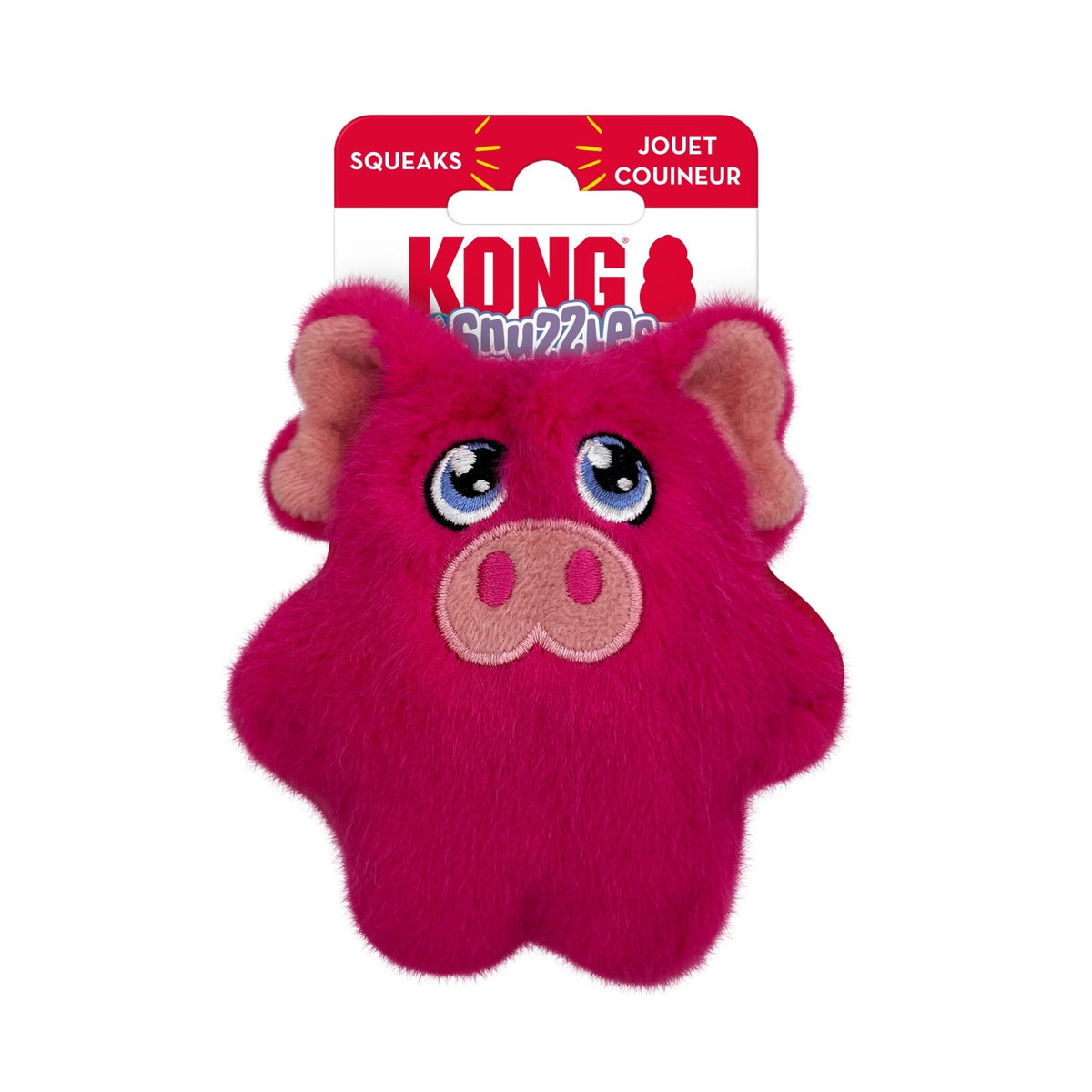 KONG קונג צעצוע בובת חזיר מצפצפת לכלבים קטנים