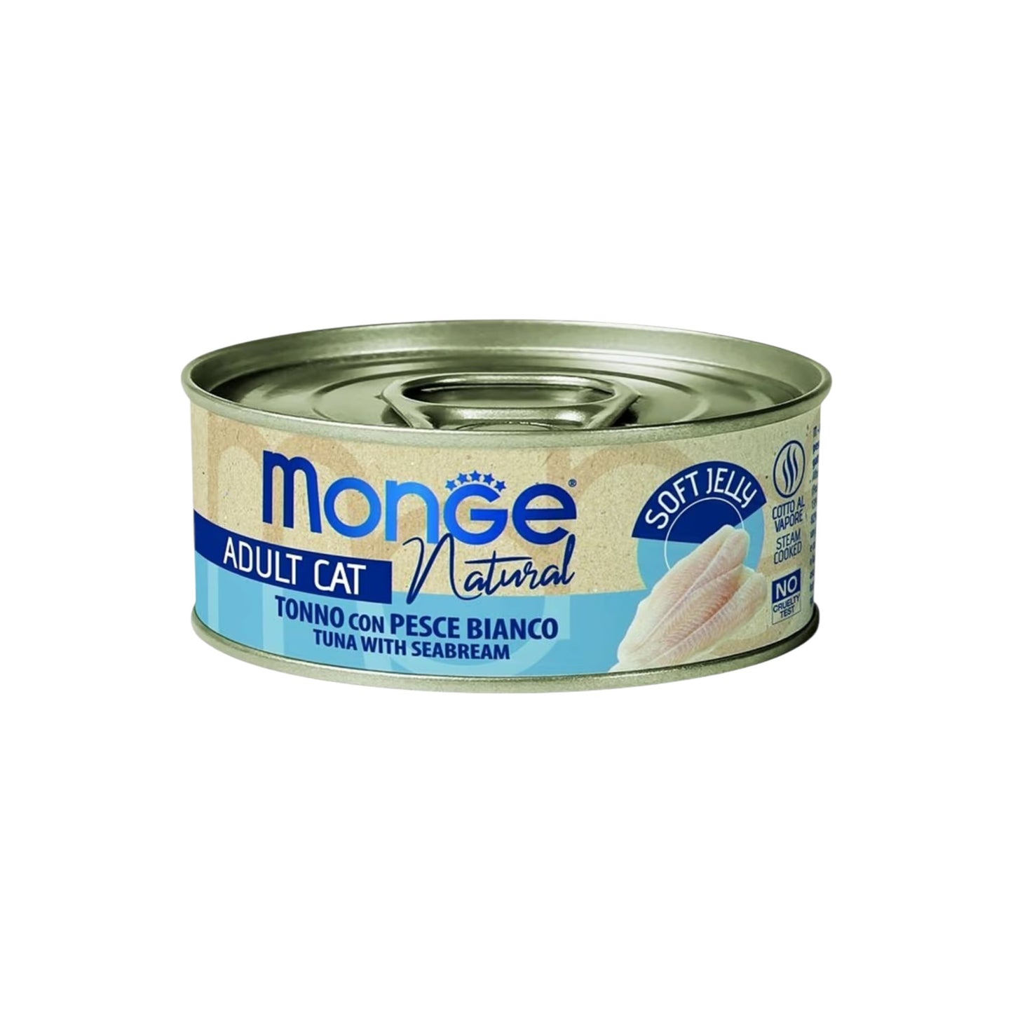 Monge מבצע 10 יחידות מונג נאטורל מעדנים לחתולים 80 גרם