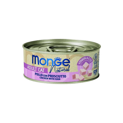 Monge מבצע 10 יחידות מונג נאטורל מעדנים לחתולים 80 גרם