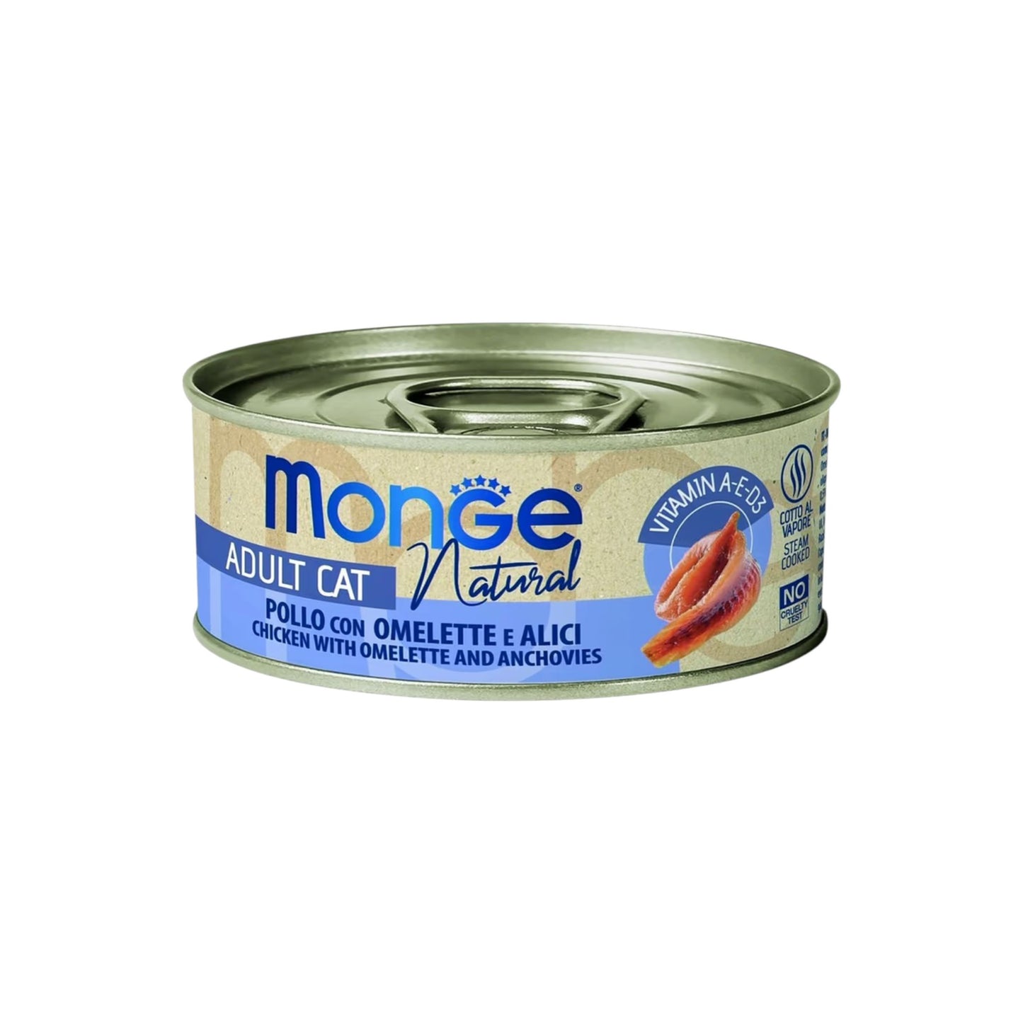Monge מבצע 10 יחידות מונג נאטורל מעדנים לחתולים 80 גרם