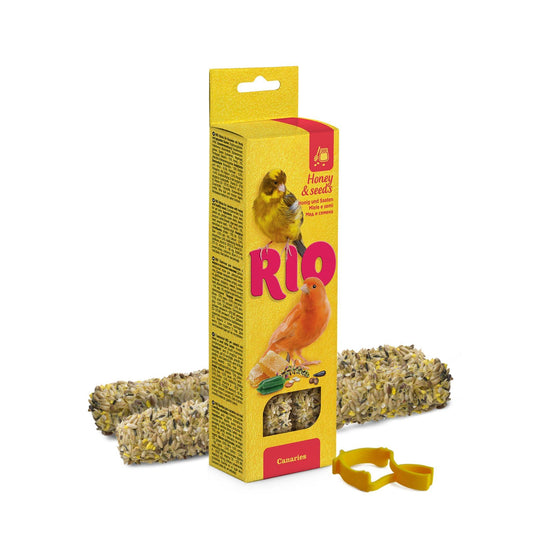 RIO Honey and Seed Stick Snack for Fiddlers and Finches Pair 80 grams