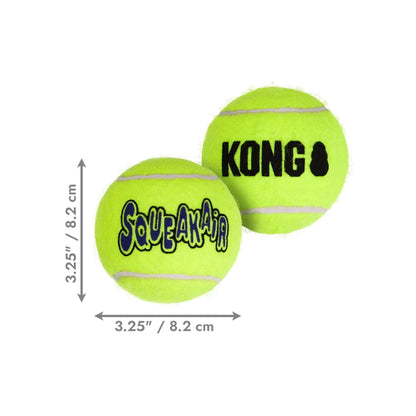 KONG L קונג כדור טניס מצפצף לכלבים מידה