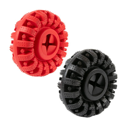 Hoofie צעצוע לעיסה צמיג לכלבים צבע שחור