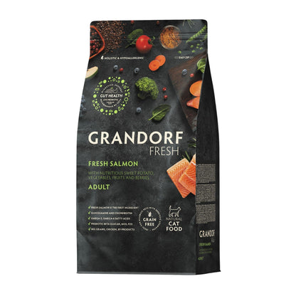 GRANDORF Fresh Salmon Grandorf Fresh Salmon for Adult Cats Hypoallergenic 2 kg