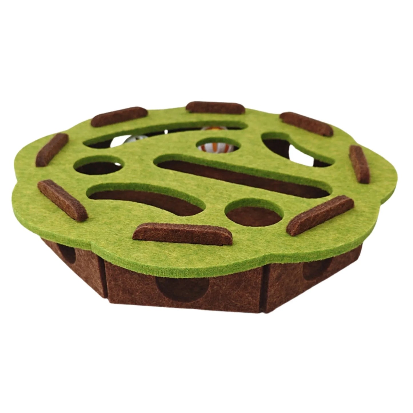 Hoofie צעצוע אינטראקטיבי לחתולים עם כדורים