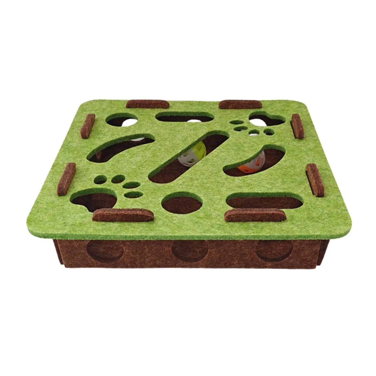 Hoofie צעצוע אינטראקטיבי לחתולים מבוך עם כדורים