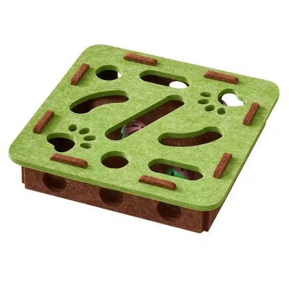 Hoofie צעצוע אינטראקטיבי לחתולים מבוך עם כדורים