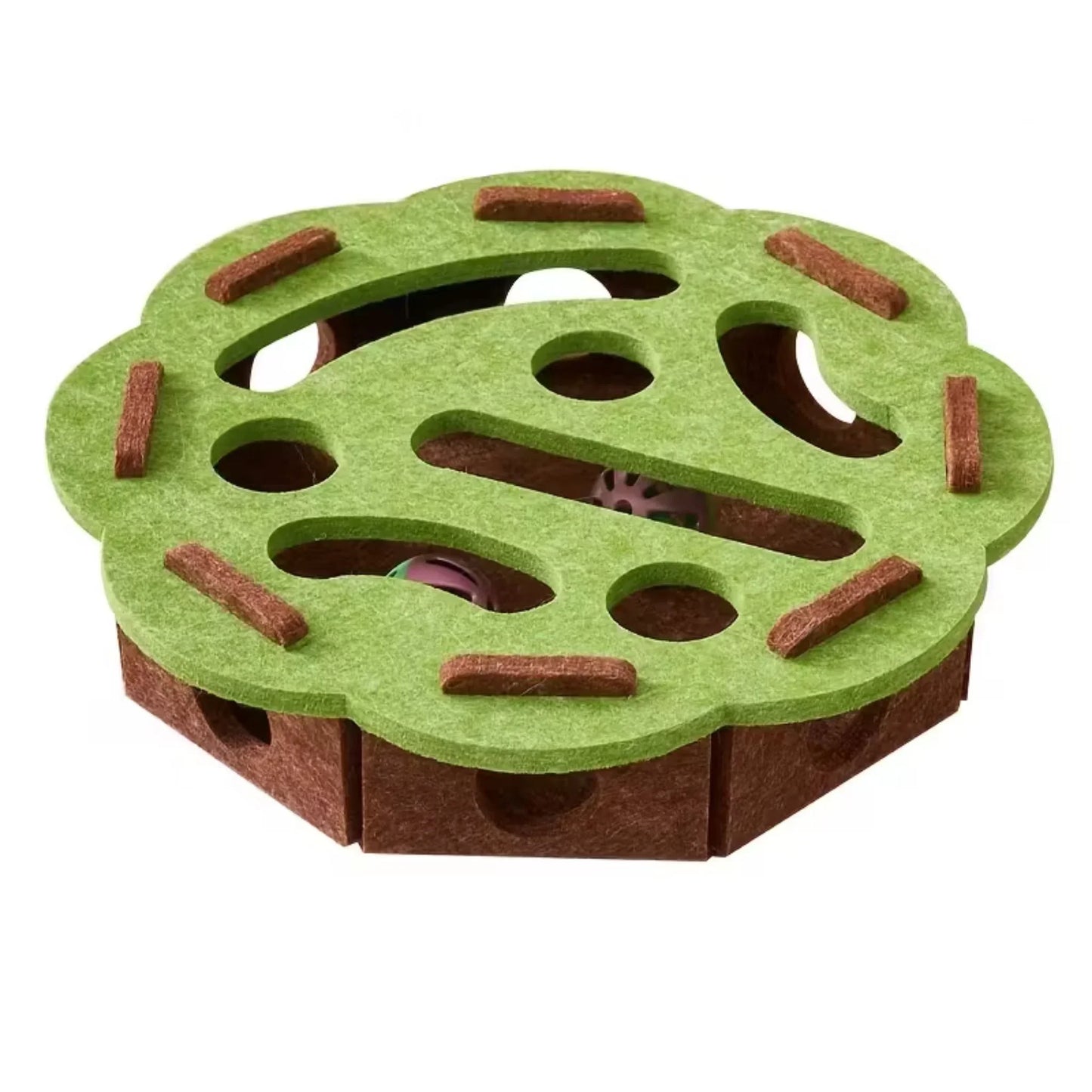 Hoofie צעצוע אינטראקטיבי לחתולים עם כדורים