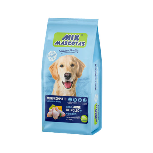 Mix Mascotas - מיקס מסקוטס מזון יבש לכלבים בוגרים עוף 4 ק”ג